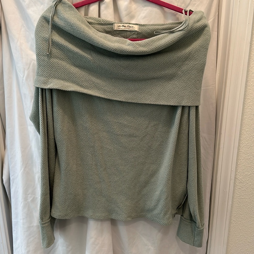 We the free off the shoulder sweater